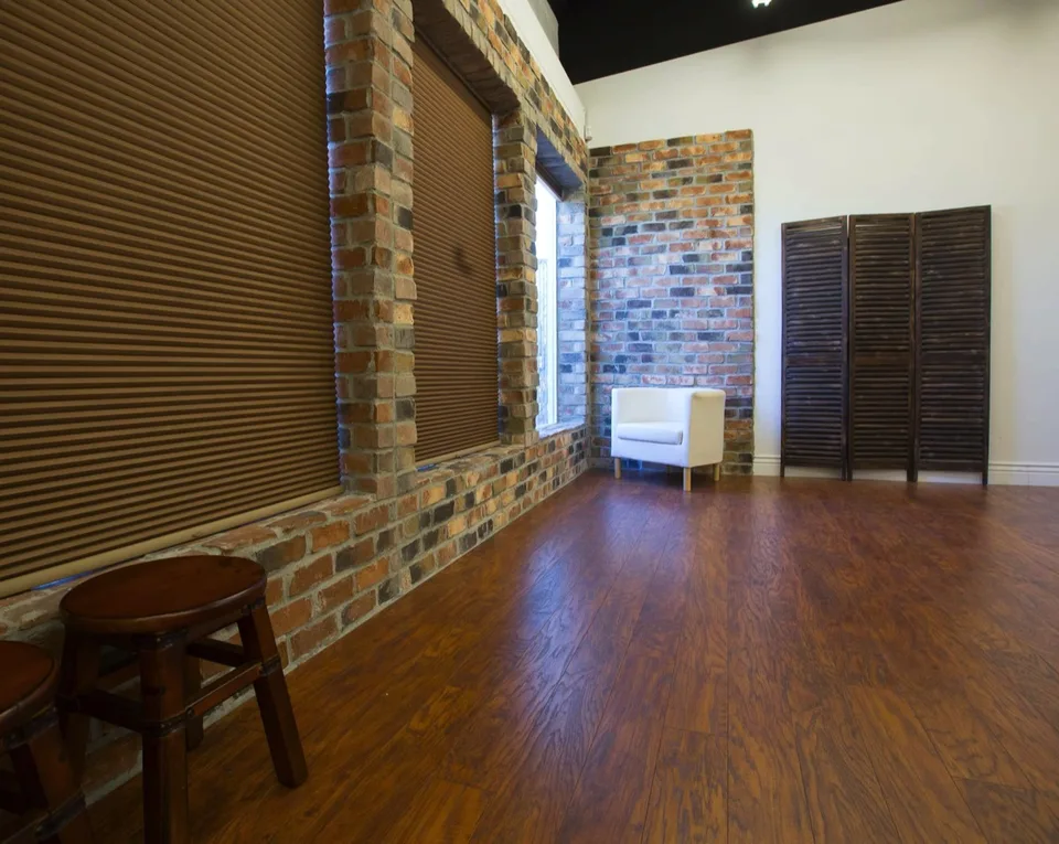 The natural light wall at the Crystal Leaf Photography studio