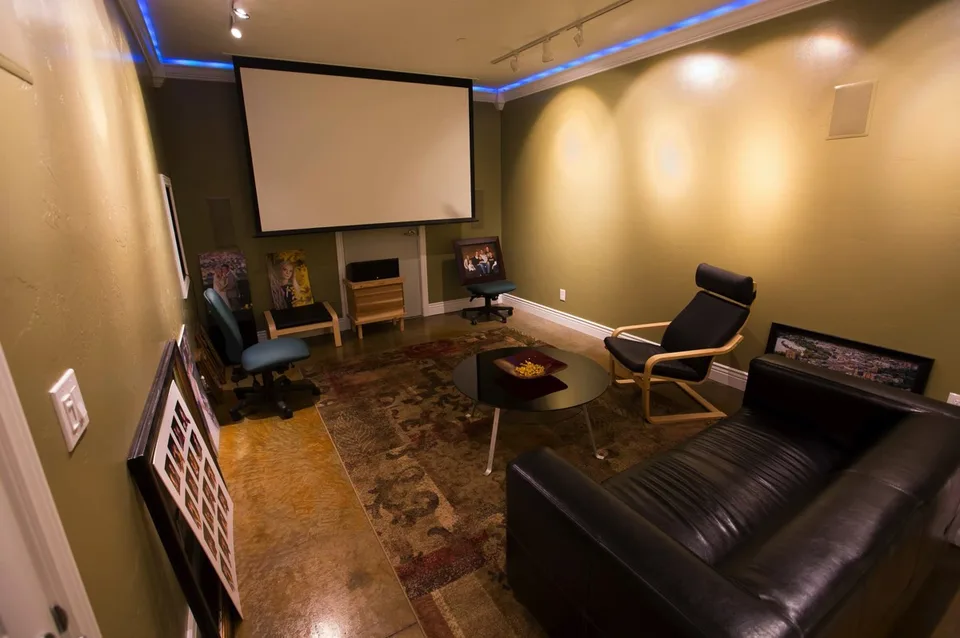The presentation room